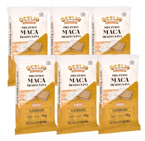  Bezglutenowe Pieczywo Maca Tradycyjna 90g (ZESTAW 6 szt.)