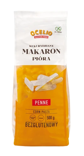 Ocelio Bezglutenowy Makaron Pióra Penne 500g 