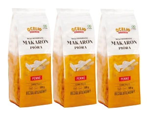 Ocelio Makaron Pióra Penne 500g  (ZESTAW 3 szt.)