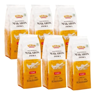 Ocelio Makaron Pióra Penne 500g  (ZESTAW 6 szt.) 