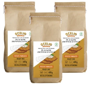 Ocelio  bezglutenowe mieszanka na placki ziemniaczane 400g (ZESTAW 3szt.)
