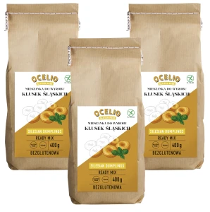 Ocelio  bezglutenowe mieszanka na kluski śląskie 400g (ZESTAW 3szt.)