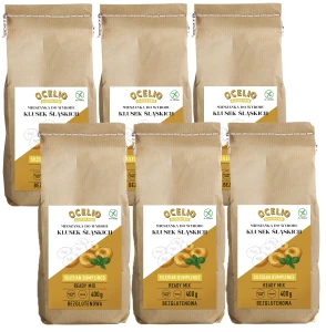 Ocelio  bezglutenowe mieszanka na kluski śląskie 400g (ZESTAW 6szt.)