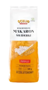 Ocelio Bezglutenowy Makaron Świderki Fusilli 500g