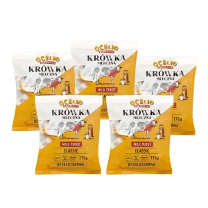 Ocelio bezglutenowa krówka mleczna 175g (ZESTAW 5szt.)